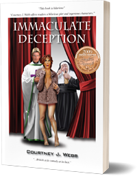 Book Marketing Specialist review by Outskirts Press author Courtney J. Webb regarding her book Immaculate Deception.